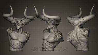 Busts of heroes and monsters (BUSTH_0084) 3D model for CNC machine